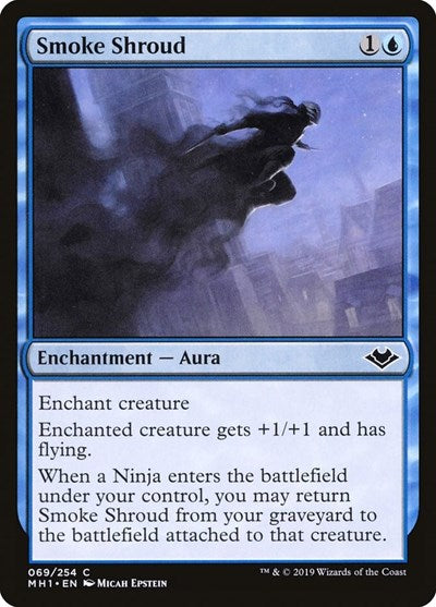Smoke Shroud MH1 #69 (Near Mint Common) Magic: The Gathering: Modern Horizons