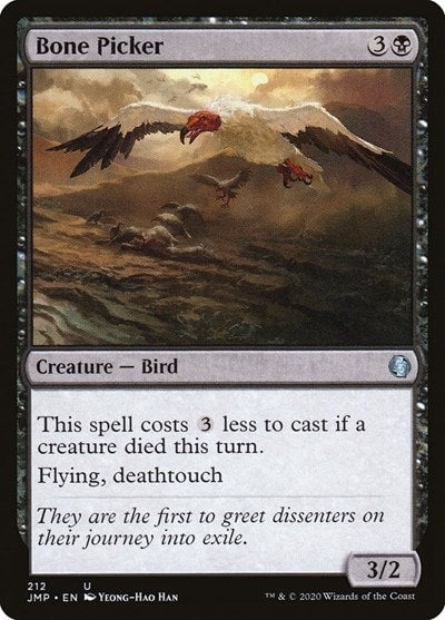 Bone Picker JMP #212 (Near Mint Uncommon) Magic: The Gathering: Jumpstart
