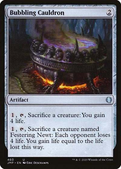 Bubbling Cauldron JMP #460 (Near Mint Uncommon) Magic: The Gathering: Jumpstart