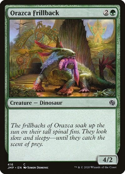 Orazca Frillback JMP #416 (Near Mint Common) Magic: The Gathering: Jumpstart