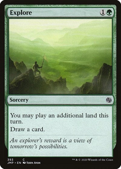 Explore JMP #393 (Near Mint Common) Magic: The Gathering: Jumpstart