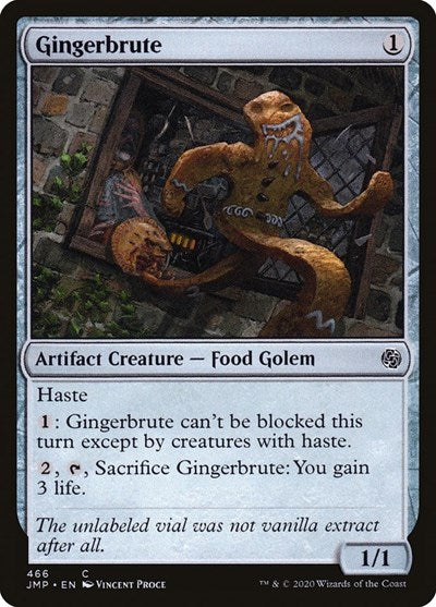 Gingerbrute JMP #466 (Near Mint Common) Magic: The Gathering: Jumpstart