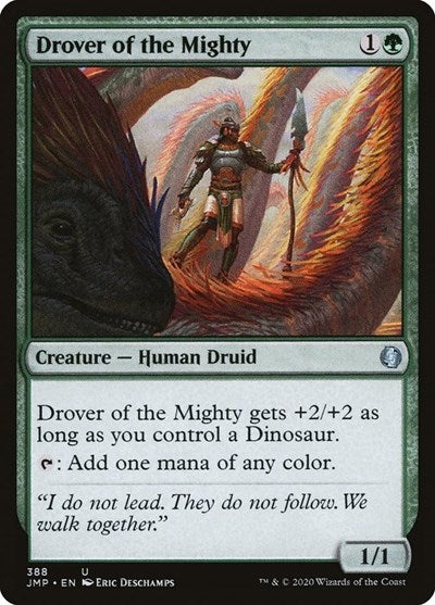 Drover of the Mighty JMP #388 (Near Mint Uncommon) Magic: The Gathering: Jumpstart