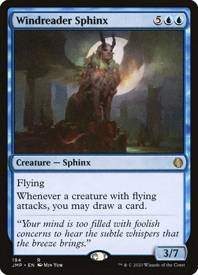 Windreader Sphinx JMP #194 (Near Mint Rare) Magic: The Gathering: Jumpstart