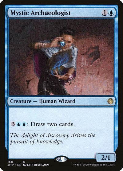 Mystic Archaeologist JMP #158 (Near Mint Rare) Magic: The Gathering: Jumpstart
