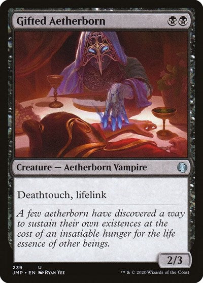 Gifted Aetherborn JMP #239 (Near Mint Uncommon) Magic: The Gathering: Jumpstart