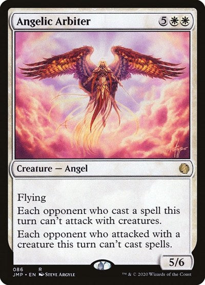 Angelic Arbiter JMP #86 (Near Mint Rare) Magic: The Gathering: Jumpstart