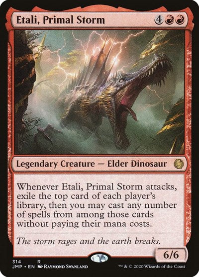 Etali Primal Storm JMP #314 (Near Mint Rare) Magic: The Gathering: Jumpstart