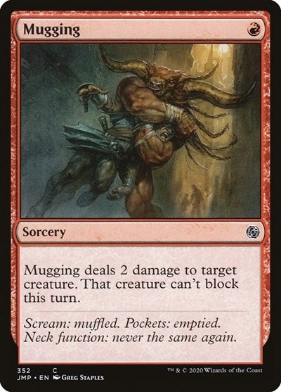 Mugging JMP #352 (Near Mint Common) Magic: The Gathering: Jumpstart