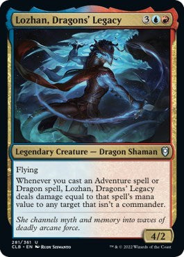 Lozhan Dragons Legacy CLB #281 (Near Mint Uncommon) Magic: The Gathering: Commander Legends: Battle for Baldur's Gate