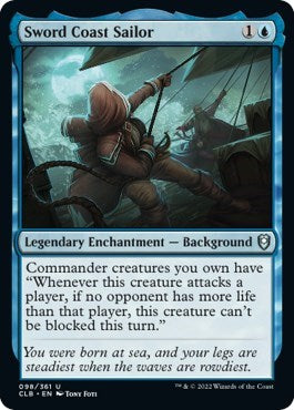 Sword Coast Sailor CLB #98 (Near Mint Uncommon) Magic: The Gathering: Commander Legends: Battle for Baldur's Gate