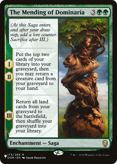 The Mending of Dominaria LIST #173/269 (Lightly Played Rare) Magic: The Gathering: The List Reprints