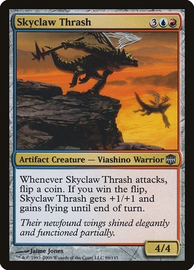 Skyclaw Thrash ARB #89 (Heavily Played Uncommon) Magic: The Gathering: Alara Reborn