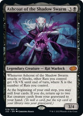 Ashcoat of the Shadow Swarm J22 #19 (Near Mint Mythic Rare) Magic: The Gathering: Jumpstart 2022