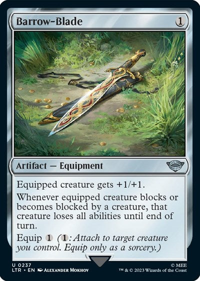 Barrow Blade Universes Beyond: The Lord of the Rings: Tales of Middle-earth LTR #237 (Uncommon) Magic: The Gathering: