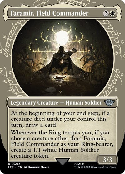 Faramir Field Commander Showcase LTR #303 (Near Mint Uncommon) Magic: The Gathering: Universes Beyond: The Lord of the Rings: Tales of Middle-earth