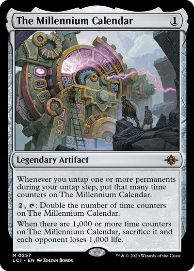 The Millennium Calendar LCI #257 (Near Mint Mythic Rare) Magic: The Gathering: The Lost Caverns of Ixalan