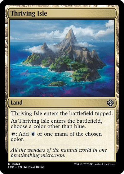 Thriving Isle LCC #364 (Near Mint Common) Magic: The Gathering: Commander: The Lost Caverns of Ixalan