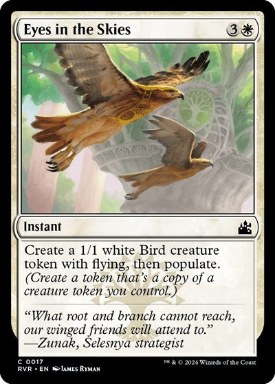 Eyes in the Skies RVR #17 (Near Mint Common) Magic: The Gathering: Ravnica Remastered