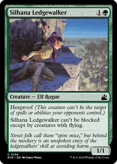 Silhana Ledgewalker RVR #156 (Near Mint Common) Magic: The Gathering: Ravnica Remastered