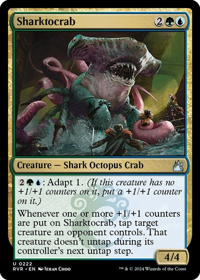 Sharktocrab RVR #222 (Near Mint Uncommon) Magic: The Gathering: Ravnica Remastered