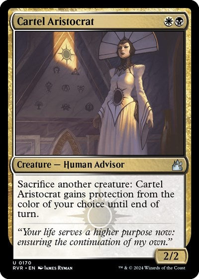 Cartel Aristocrat RVR #170 (Near Mint Uncommon) Magic: The Gathering: Ravnica Remastered