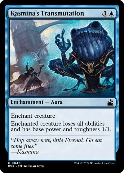 Kasminas Transmutation RVR #46 (Near Mint Common) Magic: The Gathering: Ravnica Remastered