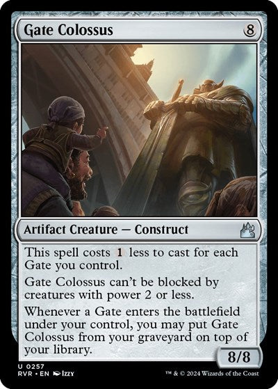 Gate Colossus RVR #257 (Near Mint Uncommon) Magic: The Gathering: Ravnica Remastered