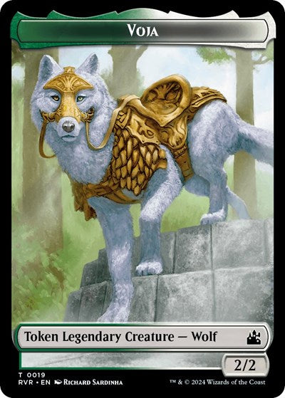 Voja Token RVR #19 (Near Mint T) Magic: The Gathering: Ravnica Remastered