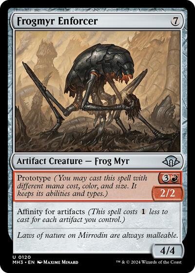 Frogmyr Enforcer MH3 #120 (Near Mint Uncommon) Magic: The Gathering: Modern Horizons 3