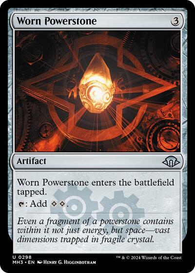 Worn Powerstone MH3 #298 (Near Mint Uncommon) Magic: The Gathering: Modern Horizons 3