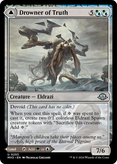 Drowner of Truth MH3 #253 (Near Mint Uncommon) Magic: The Gathering: Modern Horizons 3