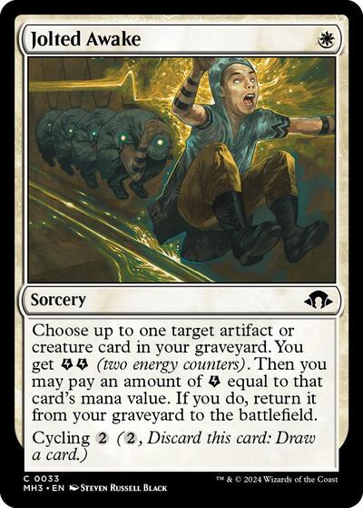 Jolted Awake MH3 #33 (Near Mint Common) Magic: The Gathering: Modern Horizons 3
