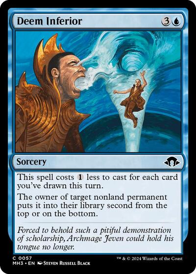 Deem Inferior MH3 #57 (Near Mint Common) Magic: The Gathering: Modern Horizons 3