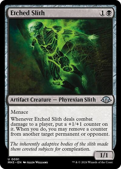 Etched Slith MH3 #91 (Near Mint Uncommon) Magic: The Gathering: Modern Horizons 3