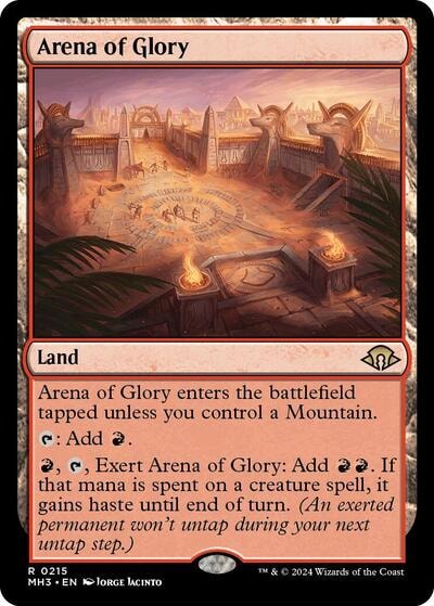 Arena of Glory MH3 #215 (Near Mint Rare) Magic: The Gathering: Modern Horizons 3