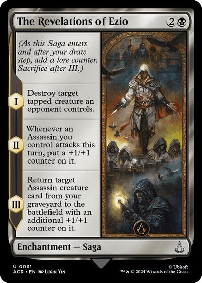 The Revelations of Ezio Universes Beyond: Assassin's Creed ACR #31 (Uncommon) Magic: The Gathering: