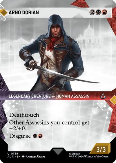 Arno Dorian Showcase ACR #139 (Near Mint Uncommon) Magic: The Gathering: Universes Beyond: Assassin's Creed