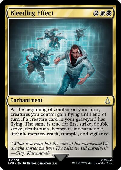 Bleeding Effect ACR #51 (Near Mint Uncommon) Magic: The Gathering: Universes Beyond: Assassin's Creed