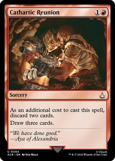 Cathartic Reunion ACR #94 (Near Mint Uncommon) Magic: The Gathering: Universes Beyond: Assassin's Creed