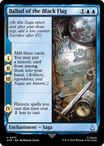 Ballad of the Black Flag ACR #13 (Near Mint Uncommon) Magic: The Gathering: Universes Beyond: Assassin's Creed