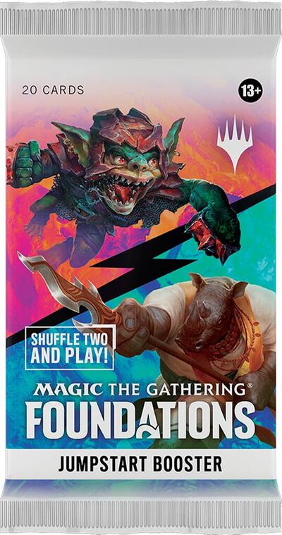 Magic: The Gathering Foundations - Jumpstart Booster Pack J25 (Unopened) Magic: The Gathering: Foundations Jumpstart