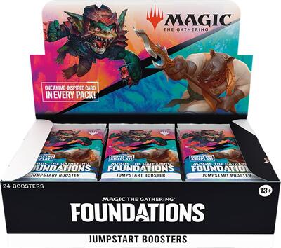 Magic: The Gathering Foundations - Jumpstart Booster Display J25 (Unopened) Magic: The Gathering: Foundations Jumpstart
