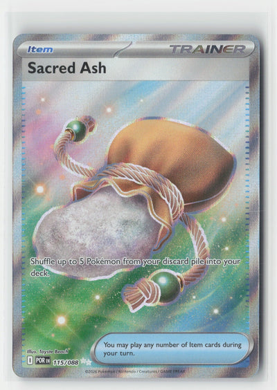 Sacred Ash Holo ME03: Perfect Order POR 115/088 Pokemon TCG