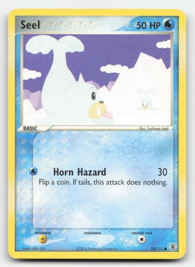 Seel FireRed & LeafGreen 78/112 C Pokemon MP