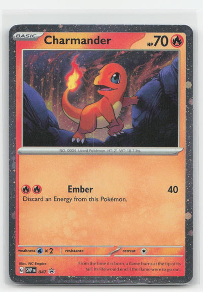 Charmander (Cosmos Holo) Holo Scarlet & Violet Promo 047 P Pokemon NM