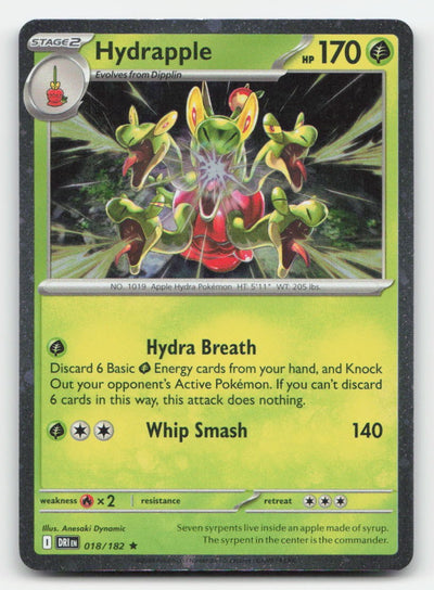 Hydrapple (Cosmos Holo) Holo Miscellaneous Cards & Products 018/182 R Pokemon MP