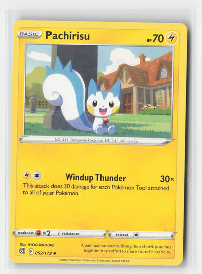 Pachirisu Brilliant Stars 052/172 UC Pokemon MP