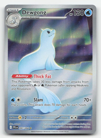 Dewgong Holo Phantasmal Flames 097/094 Illustration Rare Pokemon NM