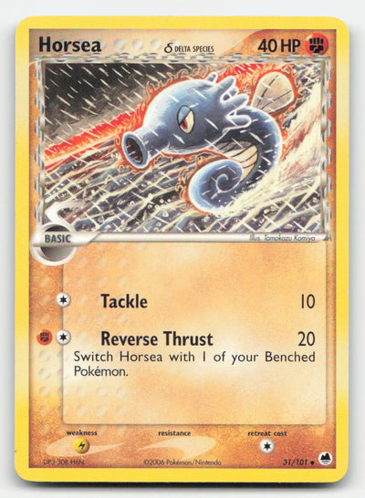 Horsea Dragon Frontiers 31/101 UC Pokemon MP